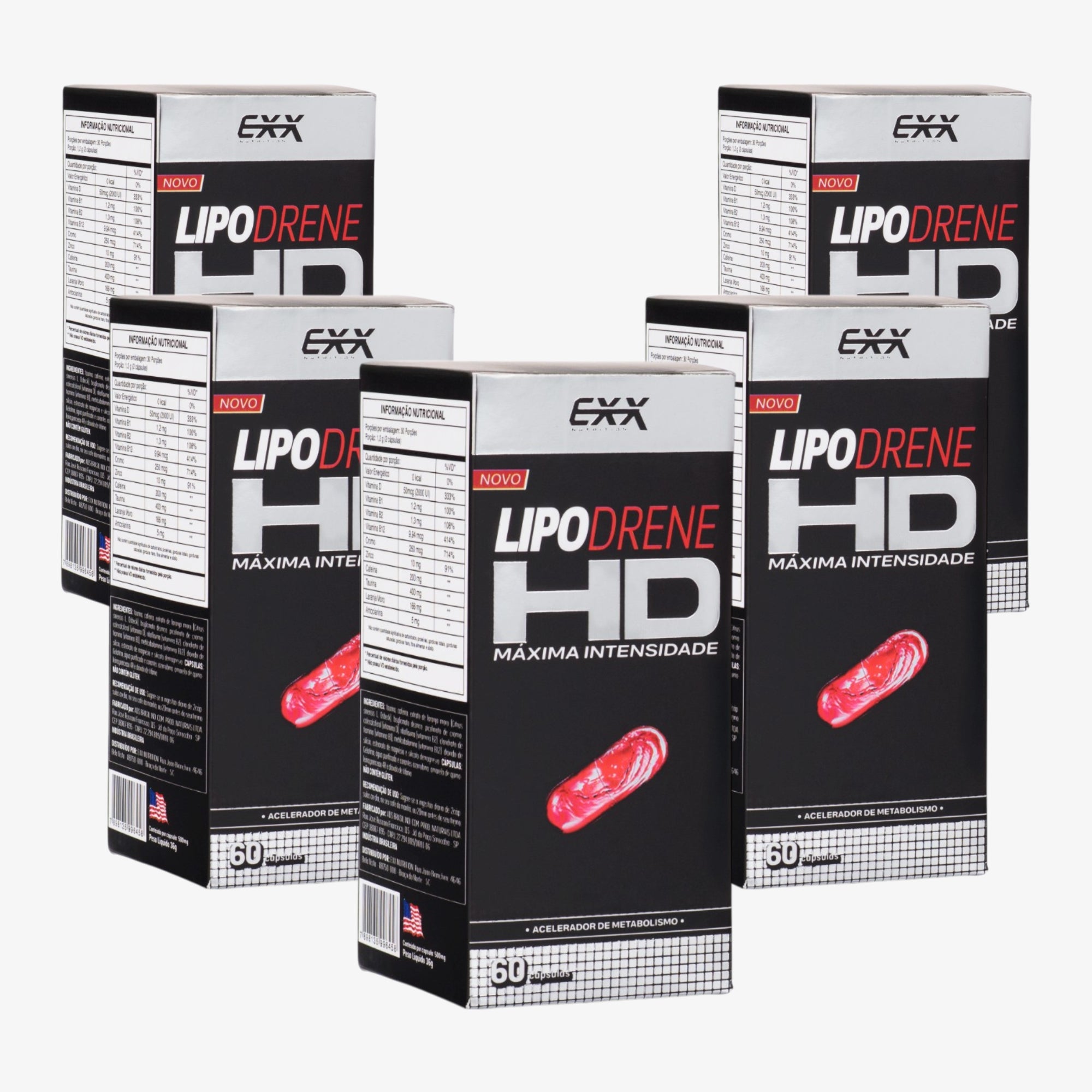 LipoDreneHD - Kit 5 Potes