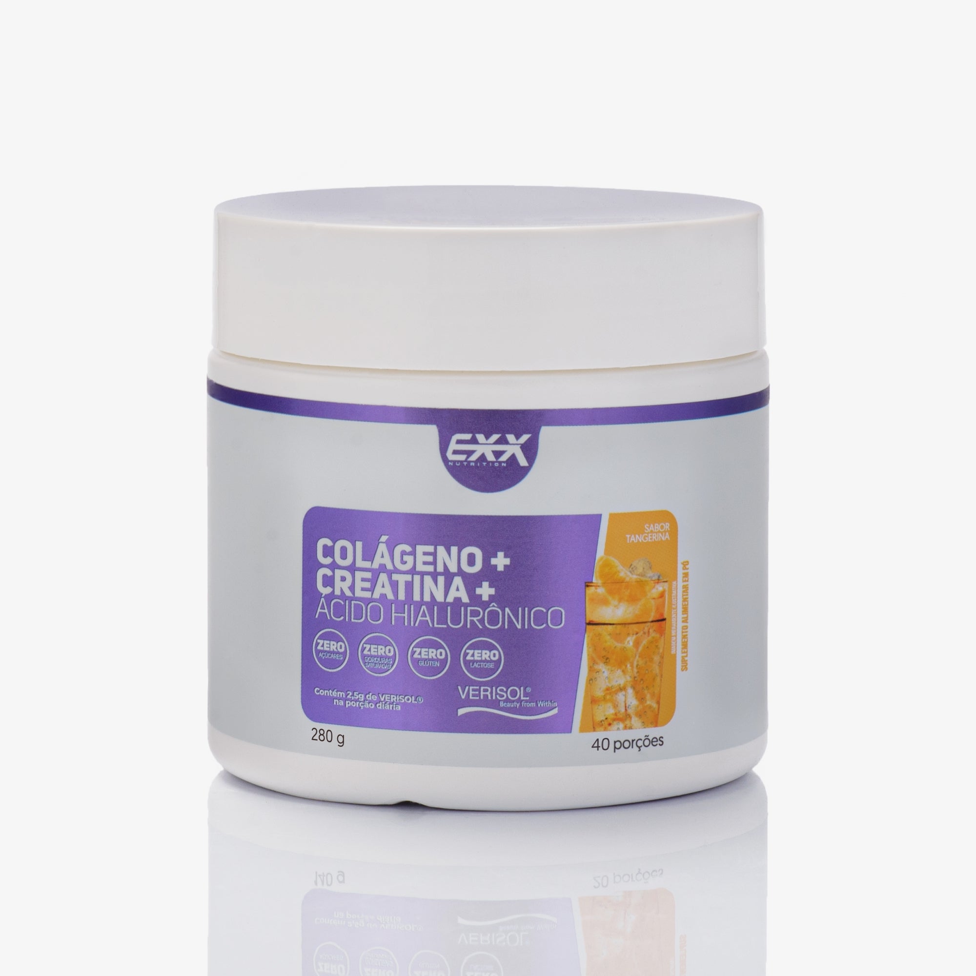 Creatina + Colágeno + Ácido Hialurônico 280g - Exx Nutrition