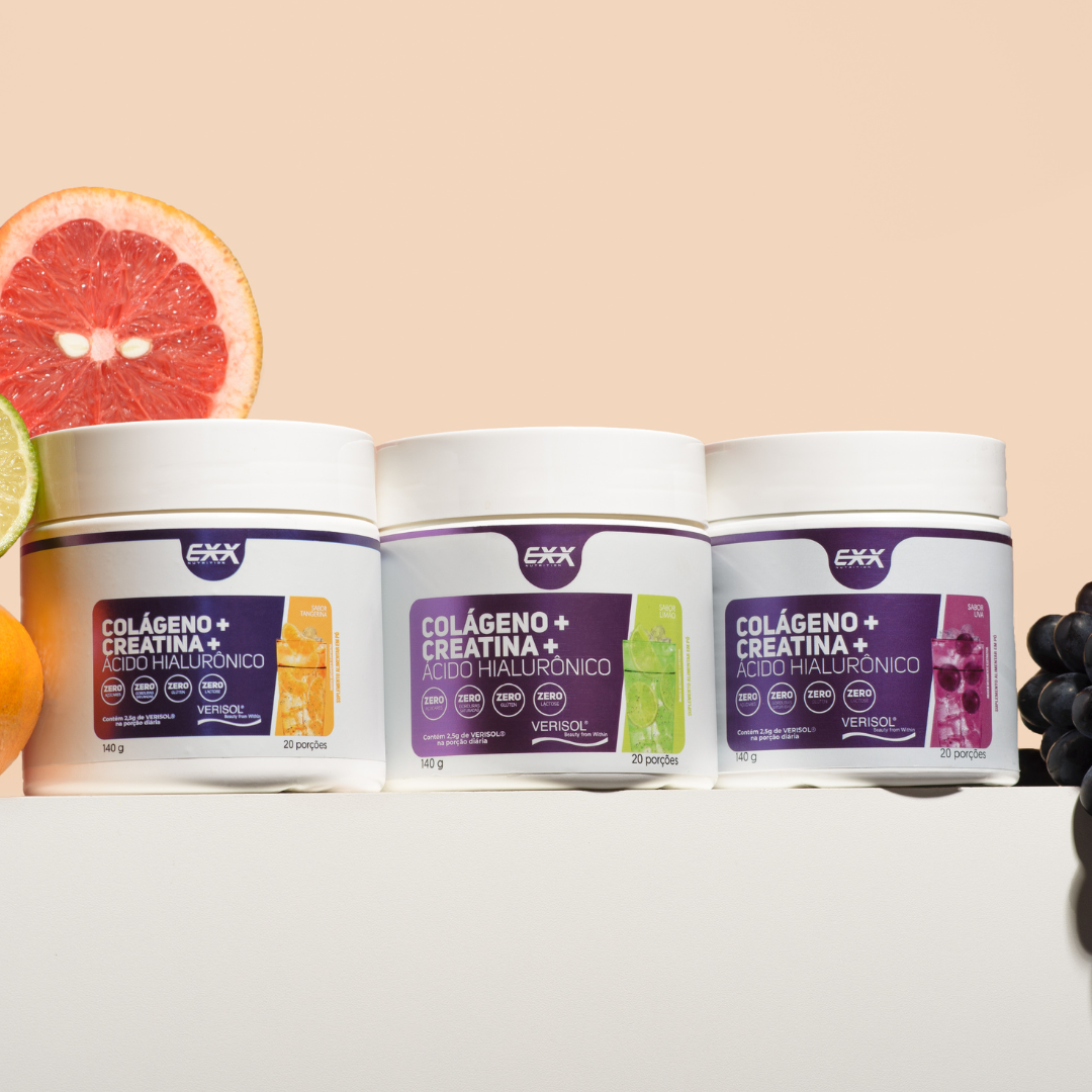 Creatina + Colágeno + Ácido Hialurônico 140g - Exx Nutrition