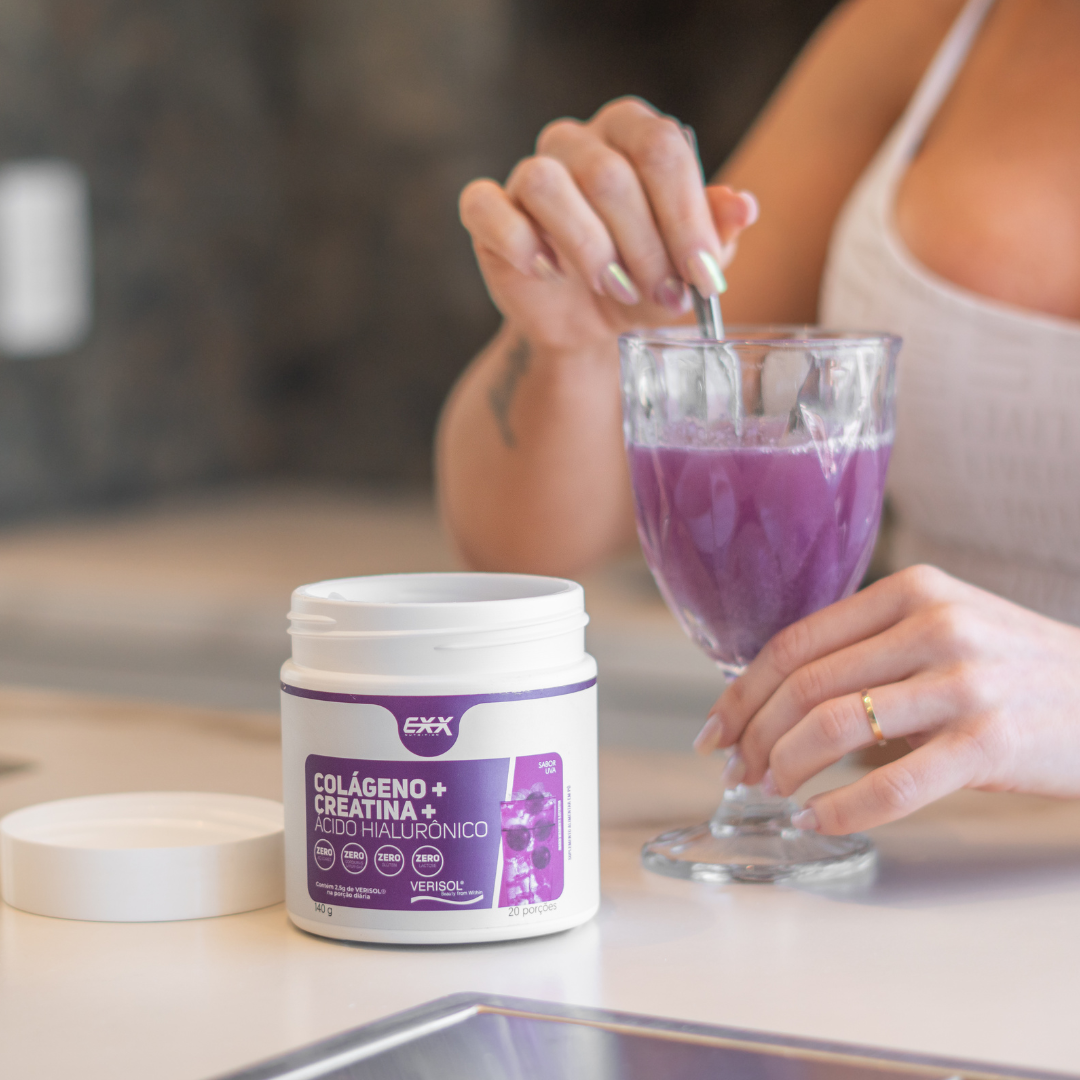 Creatina + Colágeno + Ácido Hialurônico 280g - Exx Nutrition