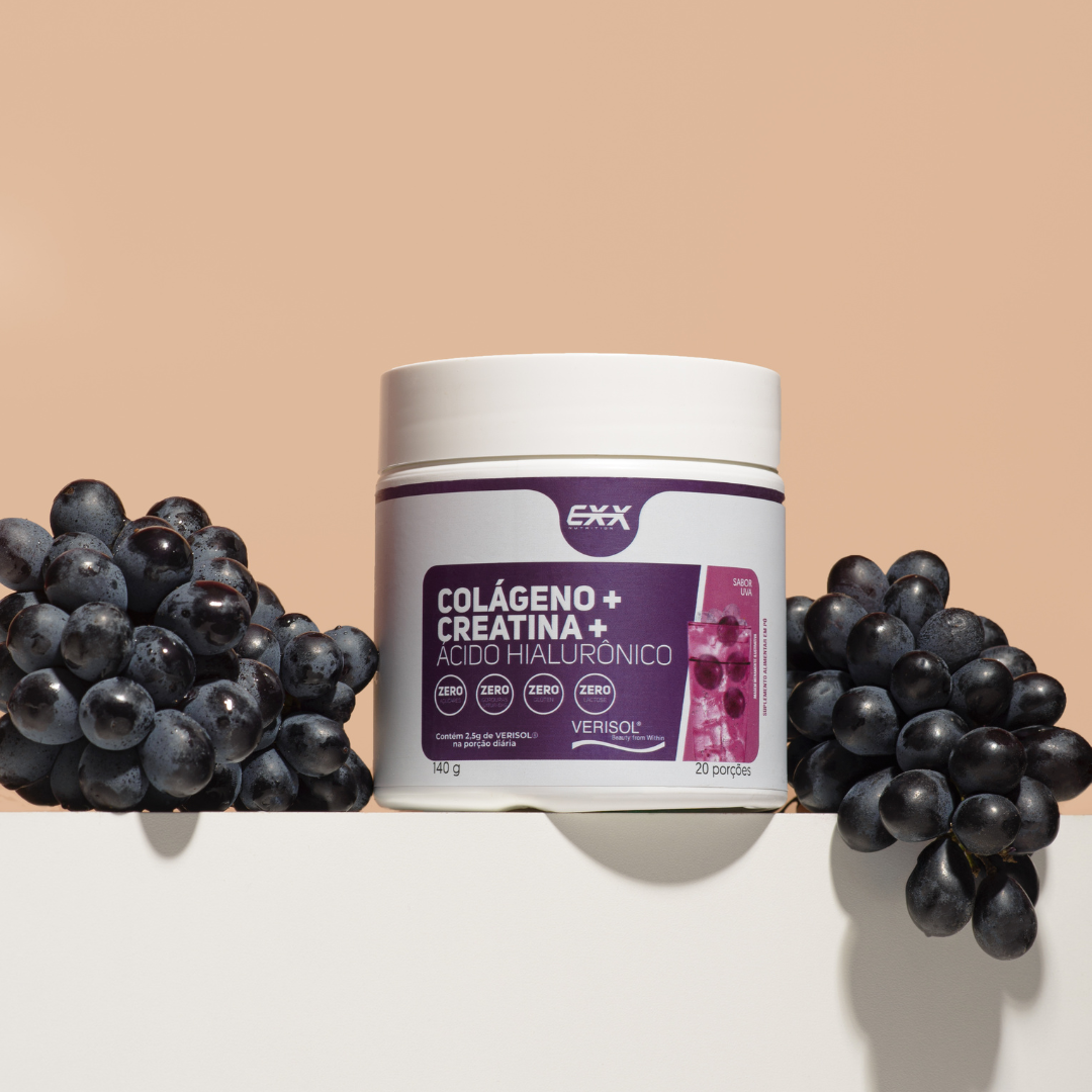 Creatina + Colágeno + Ácido Hialurônico 280g - Exx Nutrition