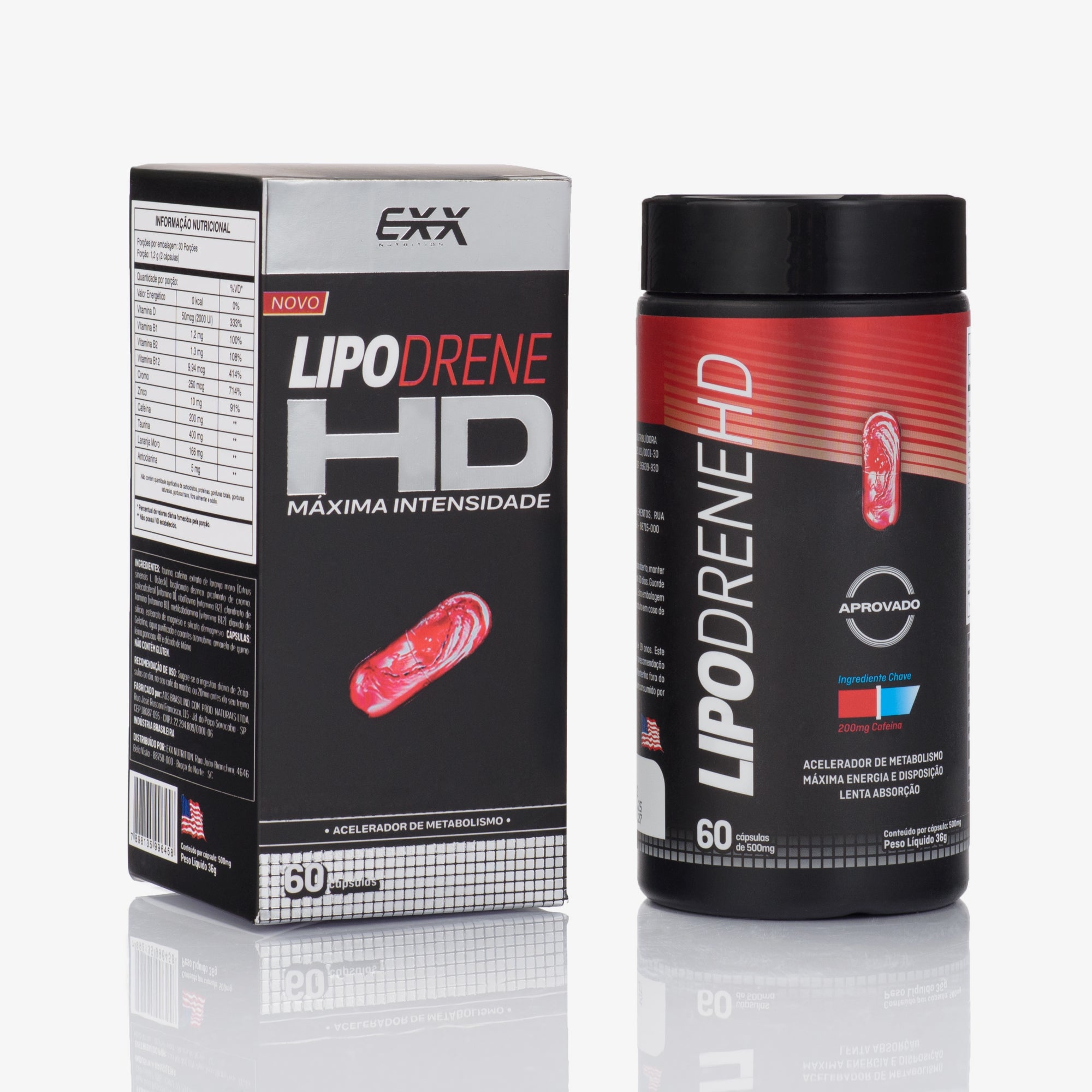 LipodreneHD - Termogênico - Exx Nutrition