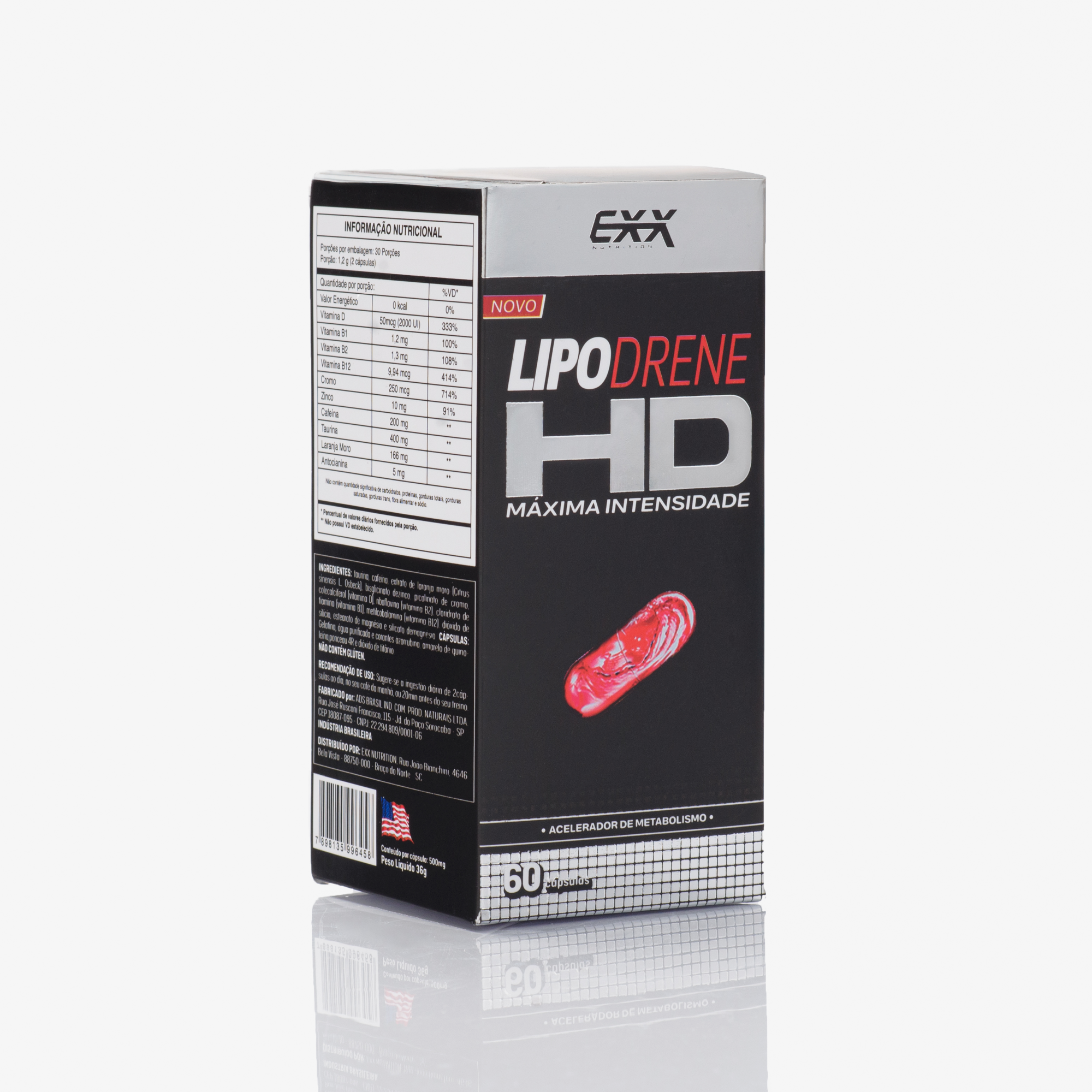 LipodreneHD - Termogênico - Exx Nutrition