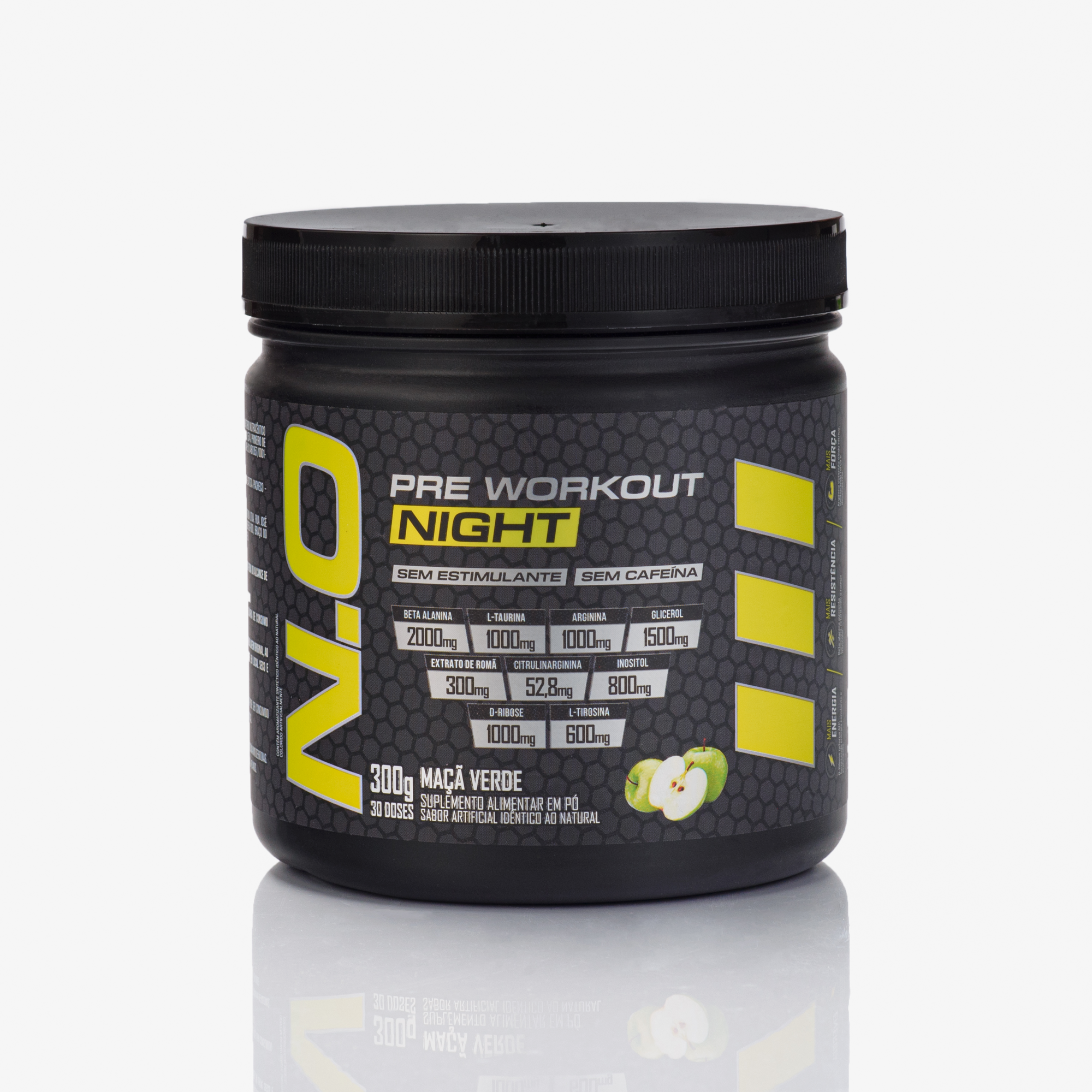 Pré-Treino N.O Pré Workout Night / Sem Cafeína -  Exx Nutrition