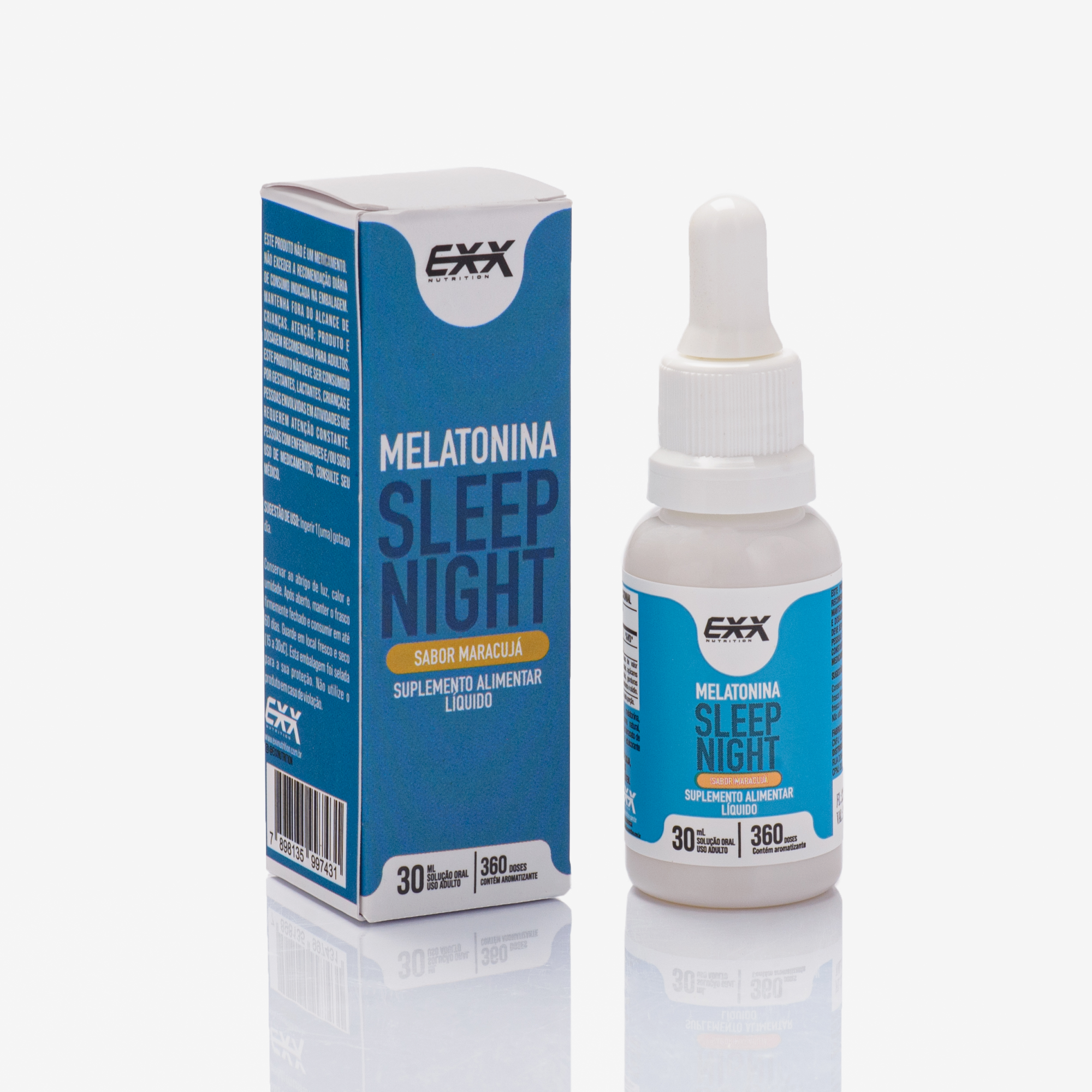 Melatonina Sleep Night 360 Doses -  Exx Nutrition