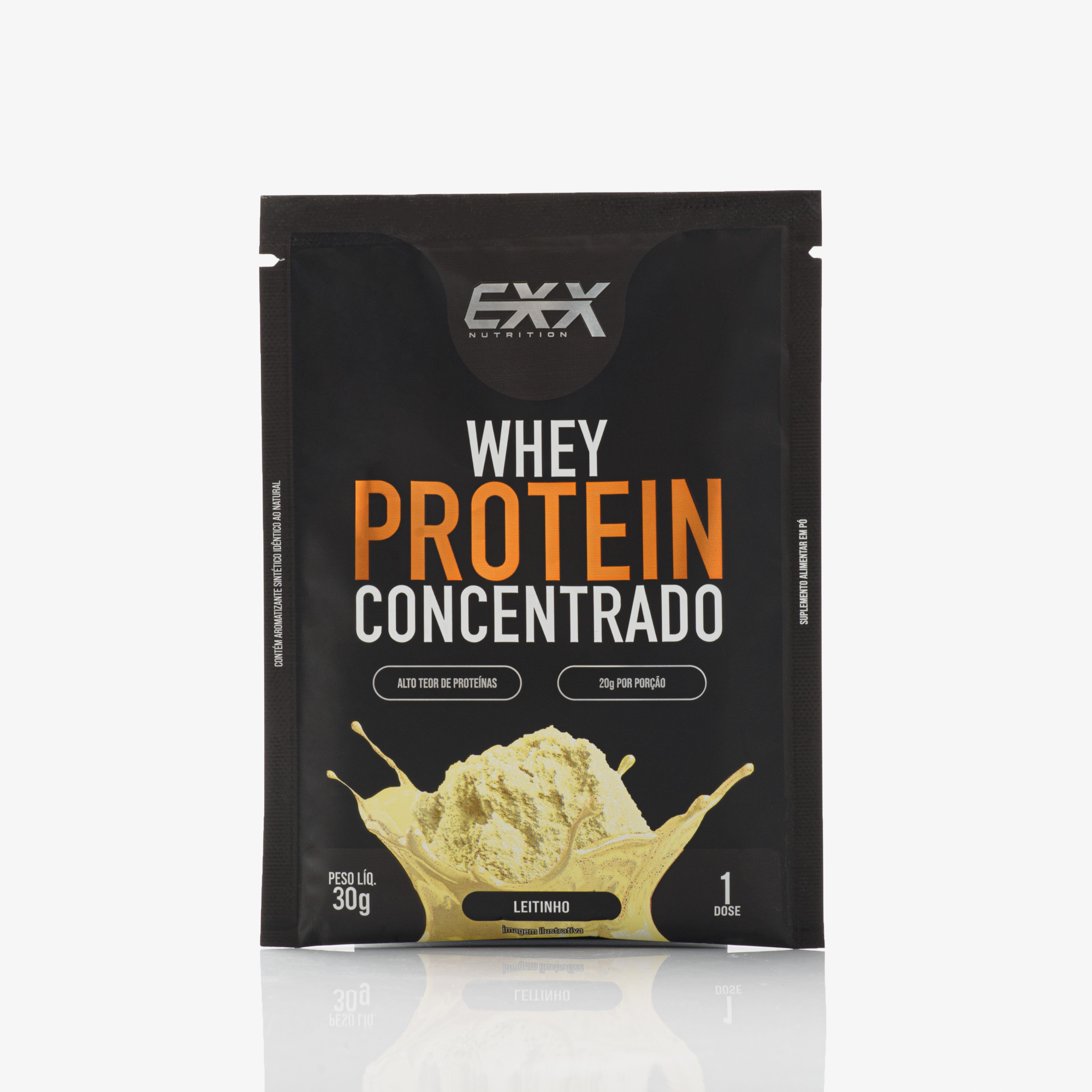 Dose única - Whey 100% Concentrado -  Exx Nutrition