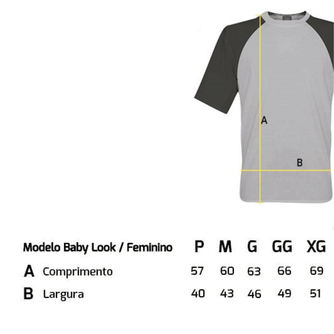 Camiseta Baby Look Feminina DryFit